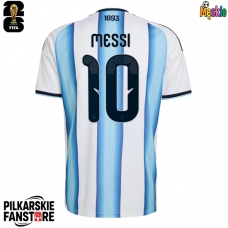 Tanie Strój piłkarski Argentyna Lionel Messi #10 Koszulka Podstawowej MŚ 2026 Krótkie Rękawy